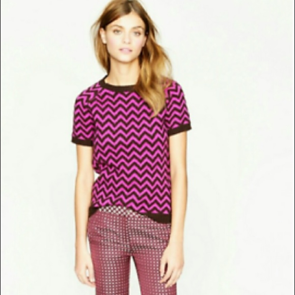 J.Crew Chevron Sweater